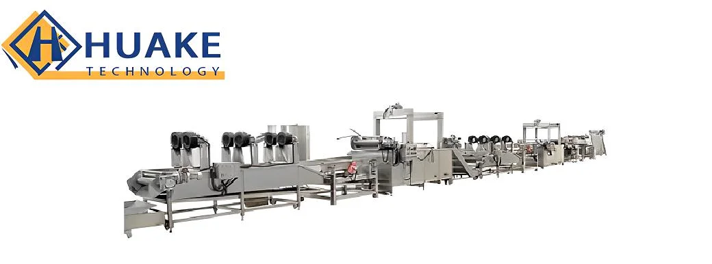 Automatic French Fries Production Line Potato Chips Fryer Making Frying Snack Food Machine