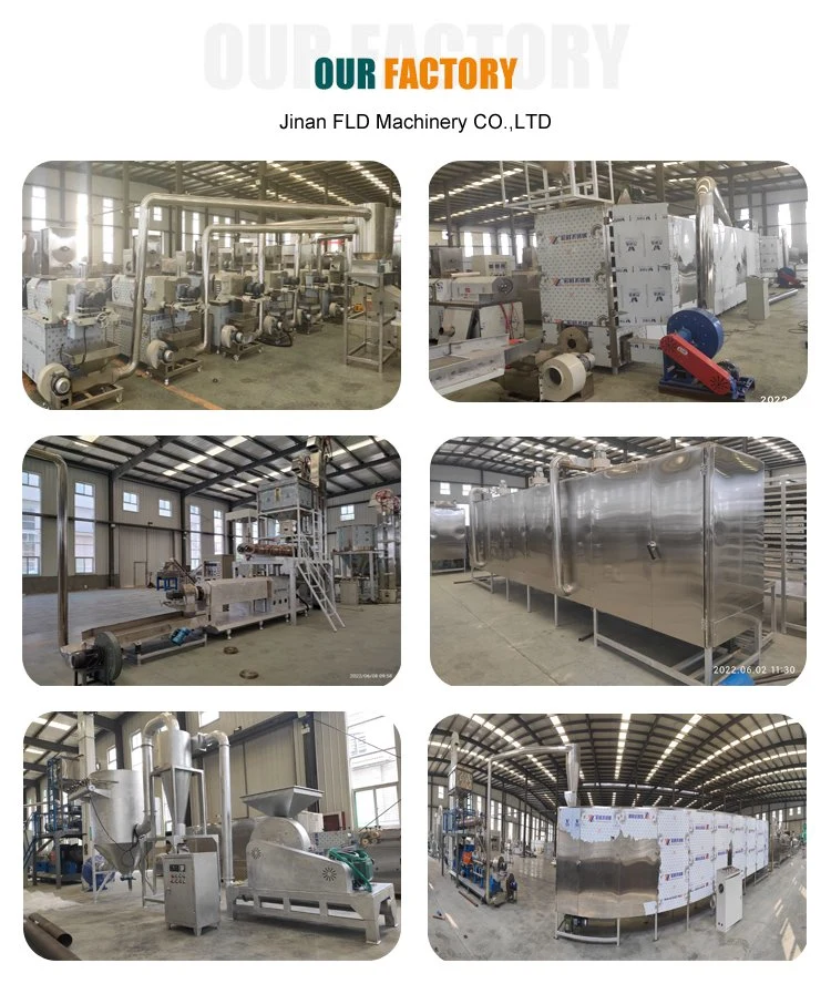 Tilapia Fish Feed Pellet Processing Plant Shrimp Bird Pet Dog Cat Food Production Equipment Puff Corn Snack Food Making Extruder