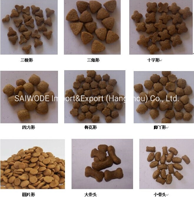 60-80kg/H Food Grade Dry Dog Cat Floating Fish Feed Extruder Machine