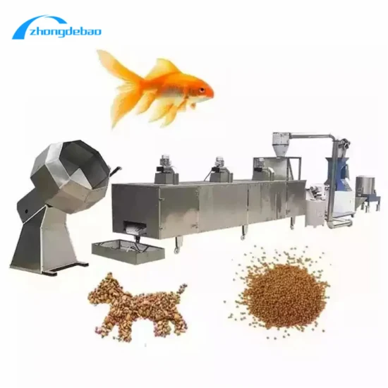 Linea di produzione completa per mangimi per animali, mangimi per animali, estrusore, alimenti per cani e gatti, attrezzature per la caricatura, linea di lavorazione