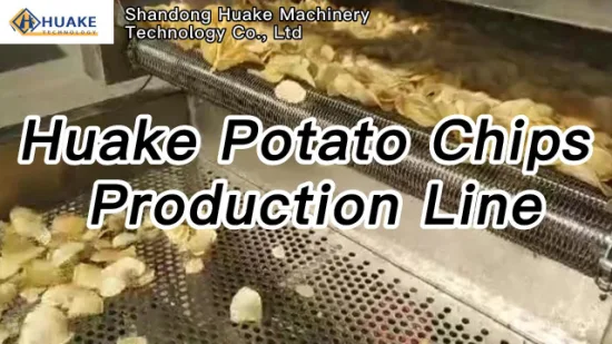 Linea di produzione automatica di patatine fritte, friggitrice per patatine fritte che produce macchina per snack fritti